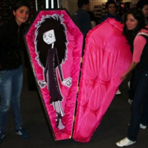Ghost Girl Coffin